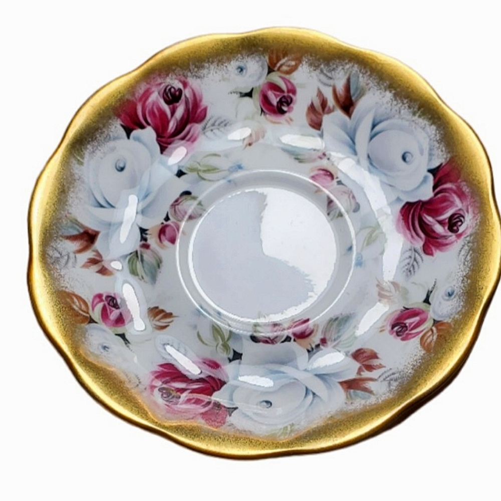 Royal Albert Saucer Only,"Pearl" From The Summer Bounty Series Replacement Piece